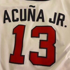 Atlanta Braves Ronald Acuna authentic MLB jersey